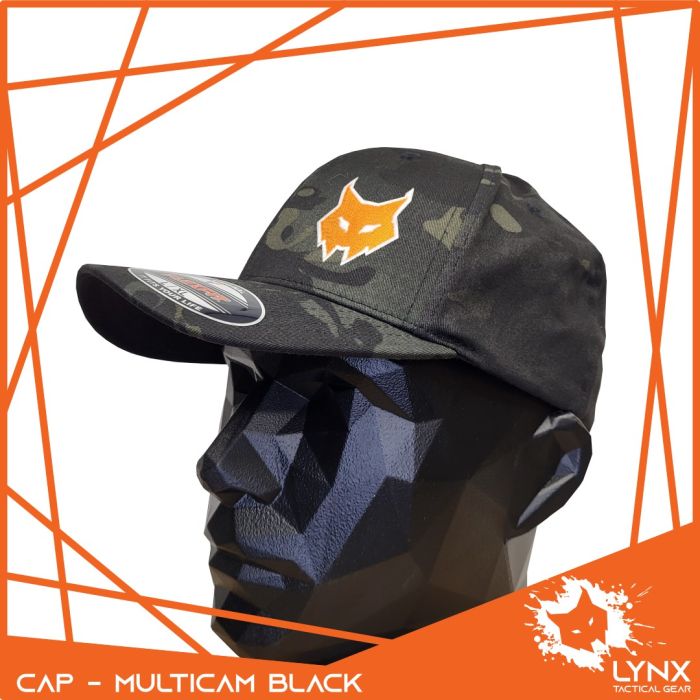 Lynx Cap with luminous effect outlining the iconic Lynx Tactical Gear logo